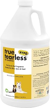 ShowSeason True Tearless Pet Shampoo 1 Gallon | Hypoallergenic and Extremely Mild | Contains No Dye or Fragrance | Cruelty-Free | Paraben-Free | Biodegradable and Non-Toxic | Made in The USA