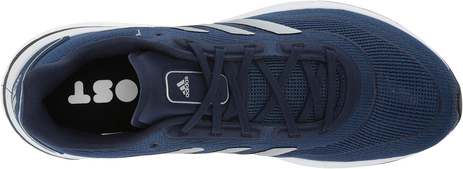 adidas Unisex-Adult Supernova Running Shoe 7.5 Collegiate Navy/Silver Metallic/Core Black