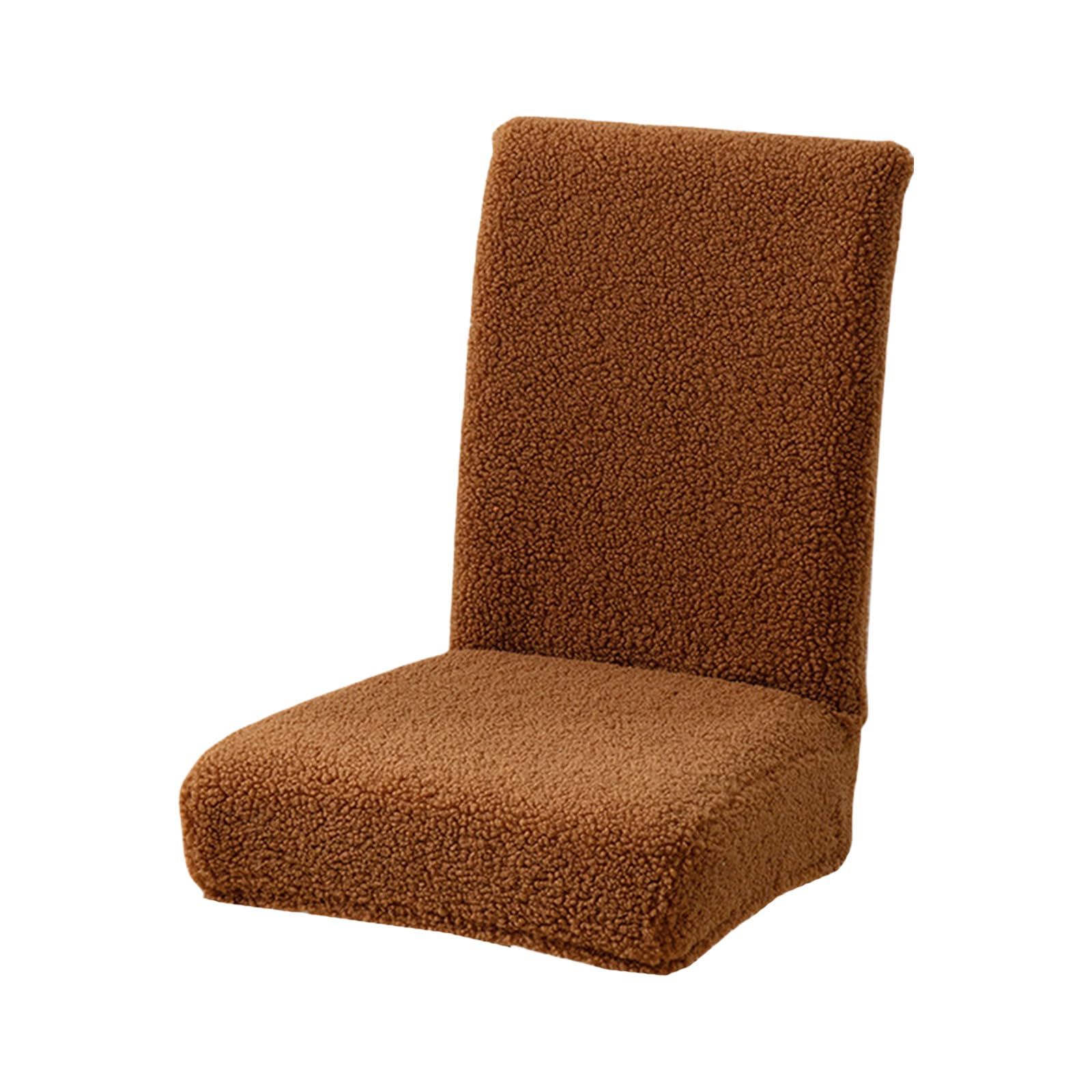 Jazuaiao Plushie Chair Sleeve Chair Slipcover for Dining Room and Kitchen Householder Seatcover Elegant Wedding Banquet Sleeve