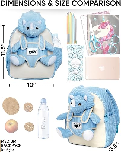 Miniatura 368 de Naturally KIDS - Juguetes de unicornio para niños y niñas de 2 a 3 años, regalos de cumpleaños, mochila de unicornio para niños pequeños 03 Unicornio