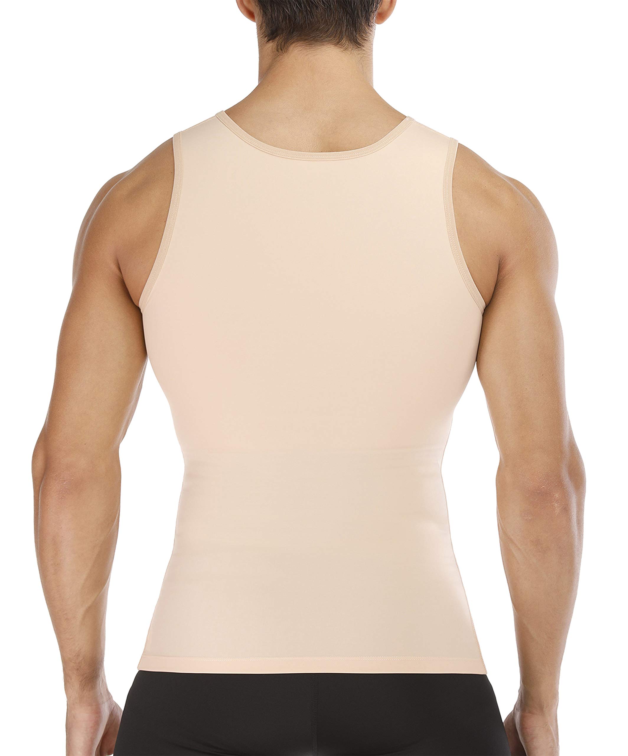 CHUMIAN Maglietta Compressione Uomo Canotta Contenitiva Snellente Intimo Modellante Dimagrante Fascia Pancia Sportivo Fitness Canottiera…