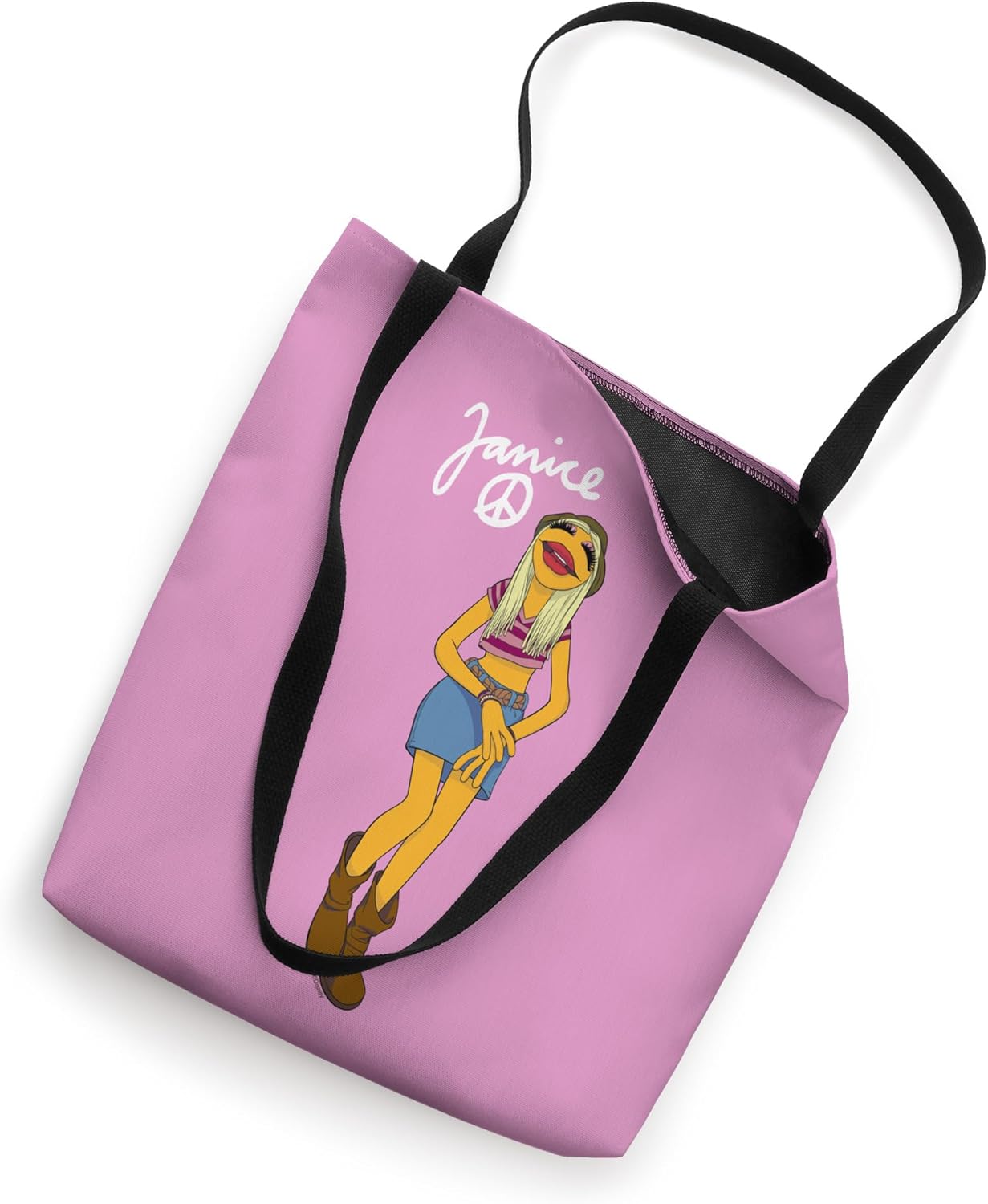 Disney The Muppets Janice Electric Mayhem Band Big Pose Tote Bag