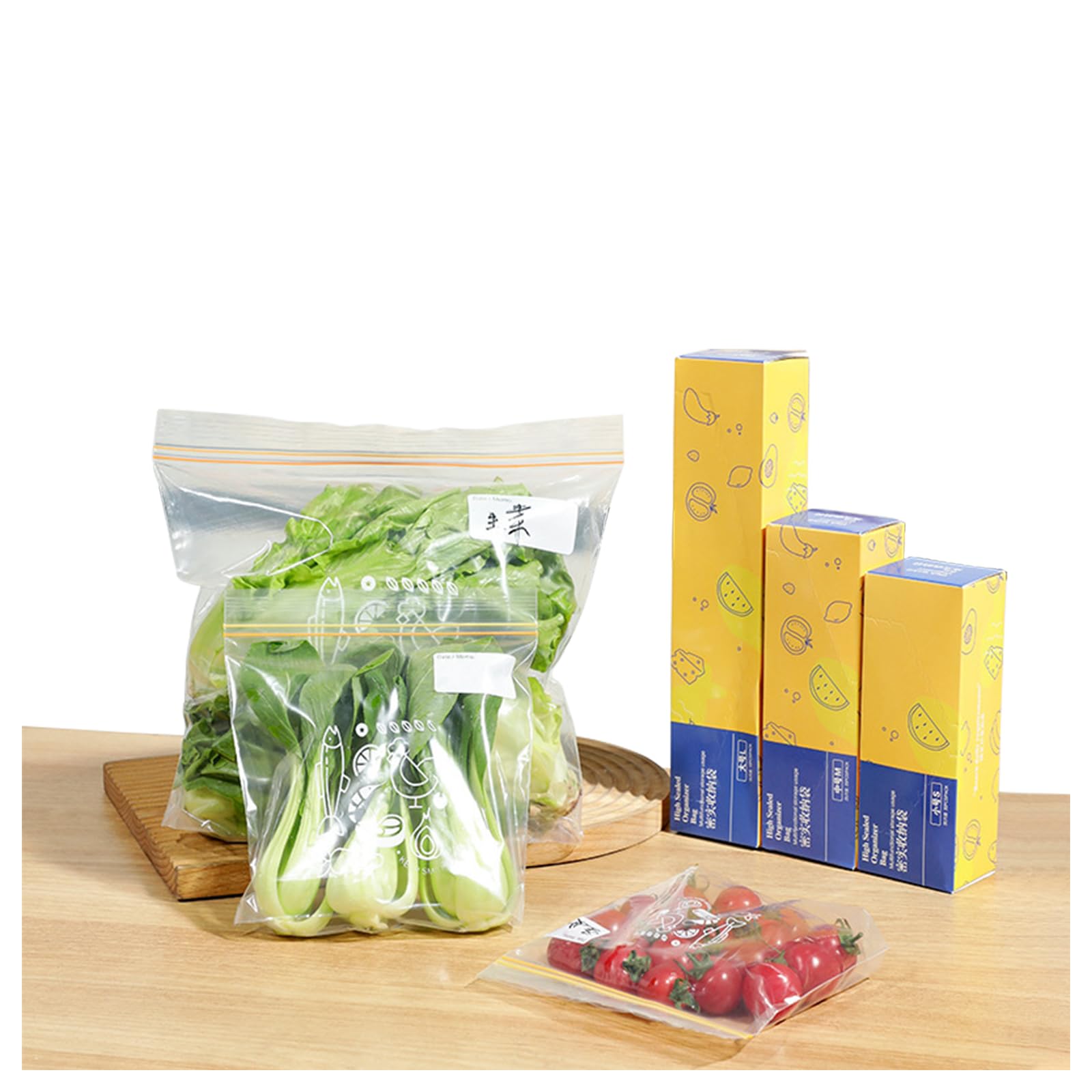 sacchetti alimentari richiudibili