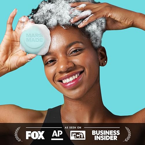 Miniatura 4 de Sea Salt Shampoo Bar 2.0 - Jabón natural hidratante e hidratante para el cabello para volumen y nutrición del cuero cabelludo, champú sólido para