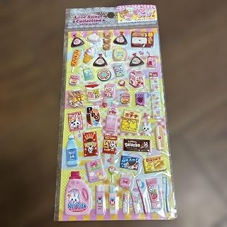 当時物 レモン株式会社 おみせおいしそう めちゃらぶシール
