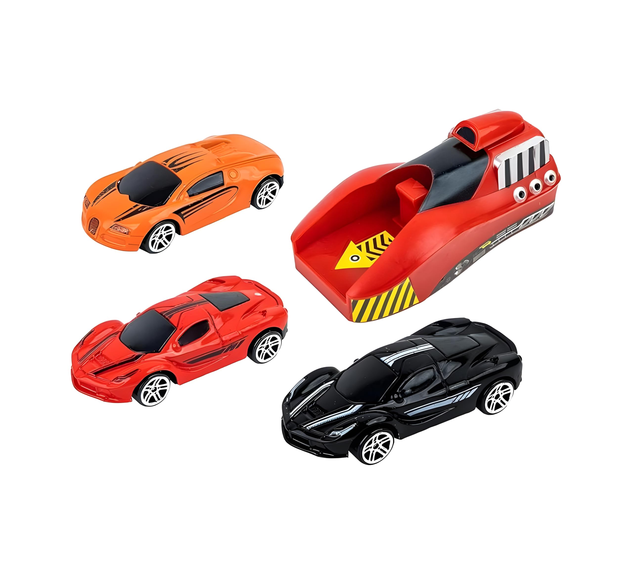 CASWAA Rapid Launcher with Die Cast Toy Cars, High Speed Car Launcher for Kids | Birthday Gift for Boys and Girls (3 Cars + Launcher) (Multicolour) (B0DC13YD67) Amazon Price History, Amazon Price Tracker