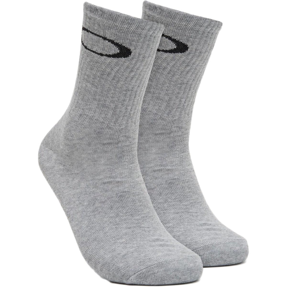Oakley Ellipse Crew Sock, Black, Large