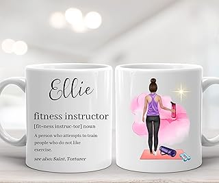 Personal Trainer Funny Mug, Fitness Instructor Gift, Personal Trainer Gifts for Women, Birthday Gifts for Personal Trainer, Thank You Gifts for Personal Trainer Mug