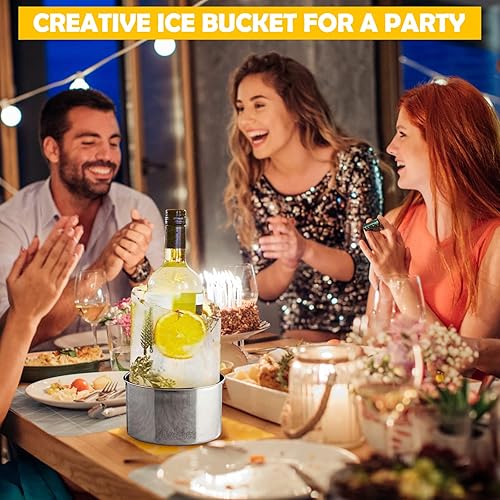 Miniatura 3 de Molde de hielo enfriador de vino molde de hielo para cubo de champán cubo de hielo personalizado para tu champán y varios licores se puede hacer en