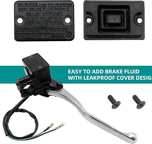 Miniatura 7 de Cilindro maestro de freno delantero derecho para Kawasaki Prairie 300 360 400 700 Bayou 300 Brute Force 650 Lakota 300 Mojave 250 KVF300 KVF360