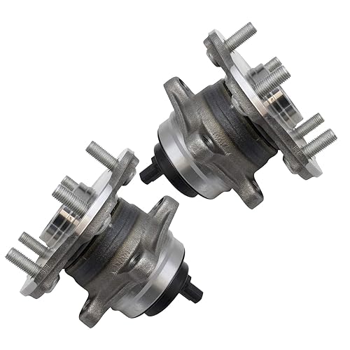 Miniatura 292 de TRQ Juego de 2 rodamientos de rueda delantera y conjunto de cubo compatible con Ford Mustang 2005-2007 2005-2014