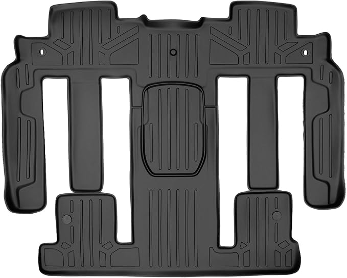 MAXLINER 2nd Row Black Floor Mat Set Compatible with 2009