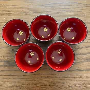 新品未使用　美品　輪島塗　お猪口セット 新品未使用 美品 輪島塗 お猪口セット 新品未使用 美品 輪島塗 お