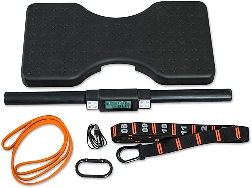 Equipo de entrenamiento isométrico Isomax, barra con medidor de generación de fuerza digital, empuñadura isométrica para entrenamientos en casa,