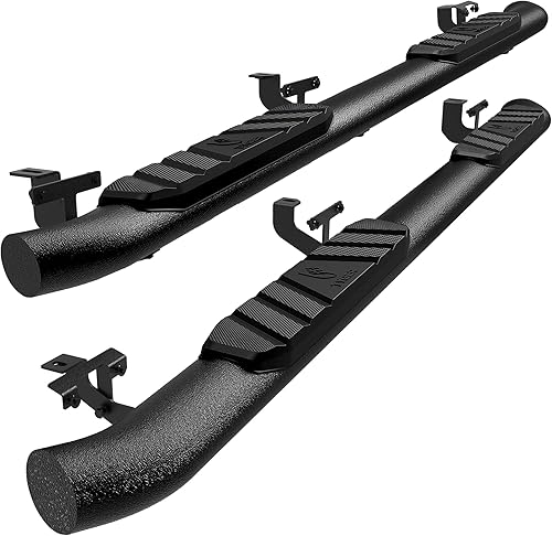 Miniatura 13 de Tyger Auto Estribos de Tubo Oval Rider de 3.5" Compatibles con Toyota Tundra 2007-2021 CrewMax TG-SS2T64811 Barras Nerf de Riel de Paso Lateral