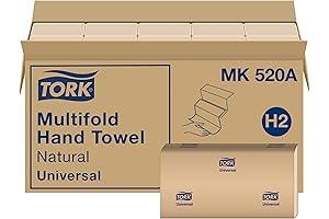 Tork Universal Multifold Hand Towel Natural H2, 16 x 250 Sheets