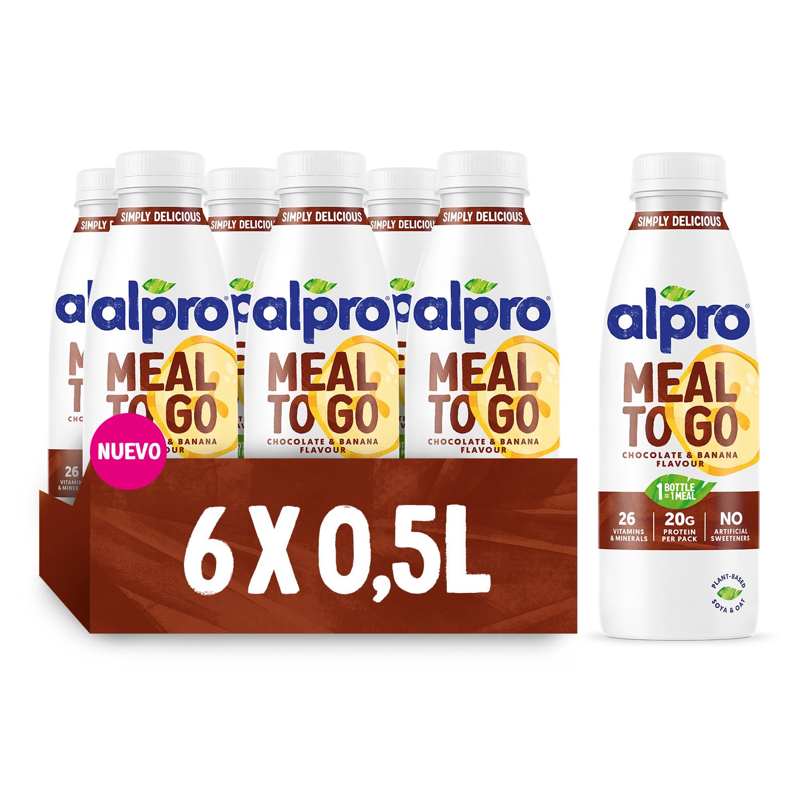 ALPRO MEAL TO GO CHOCO/BANANA