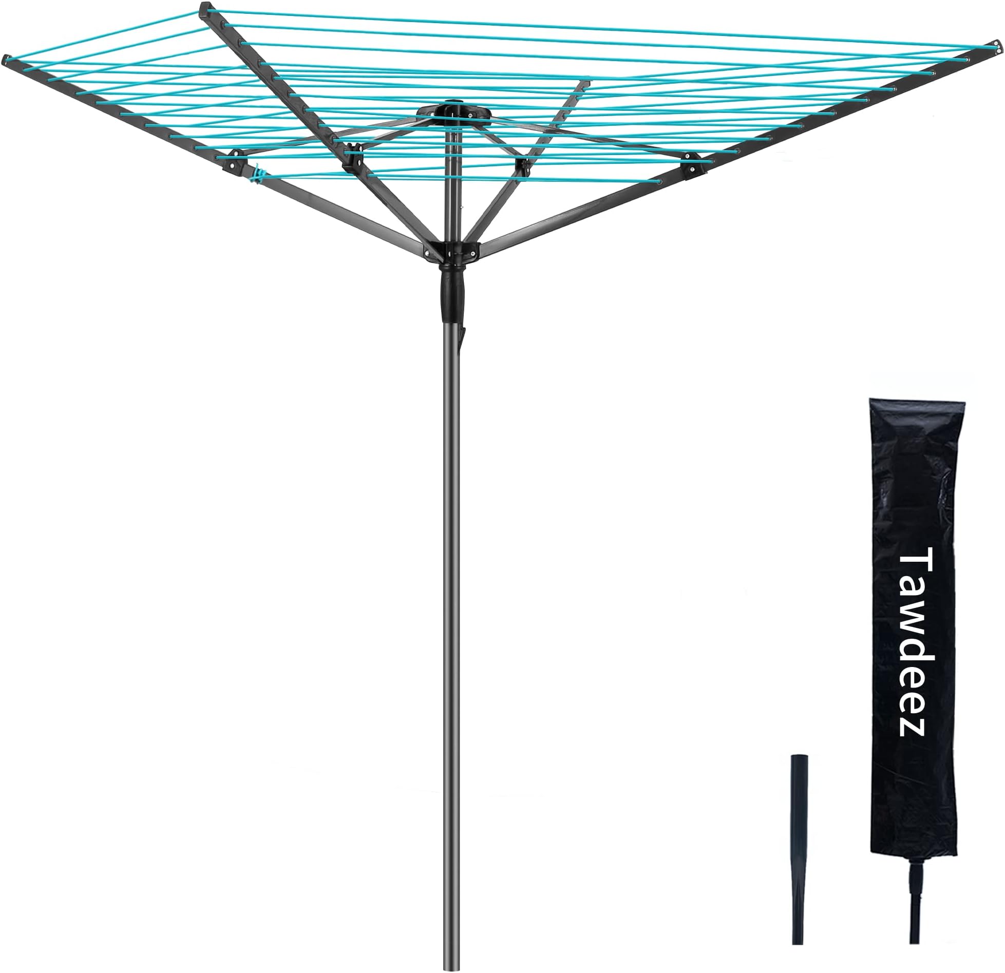Folding Rotary Washing Line for Outdoor