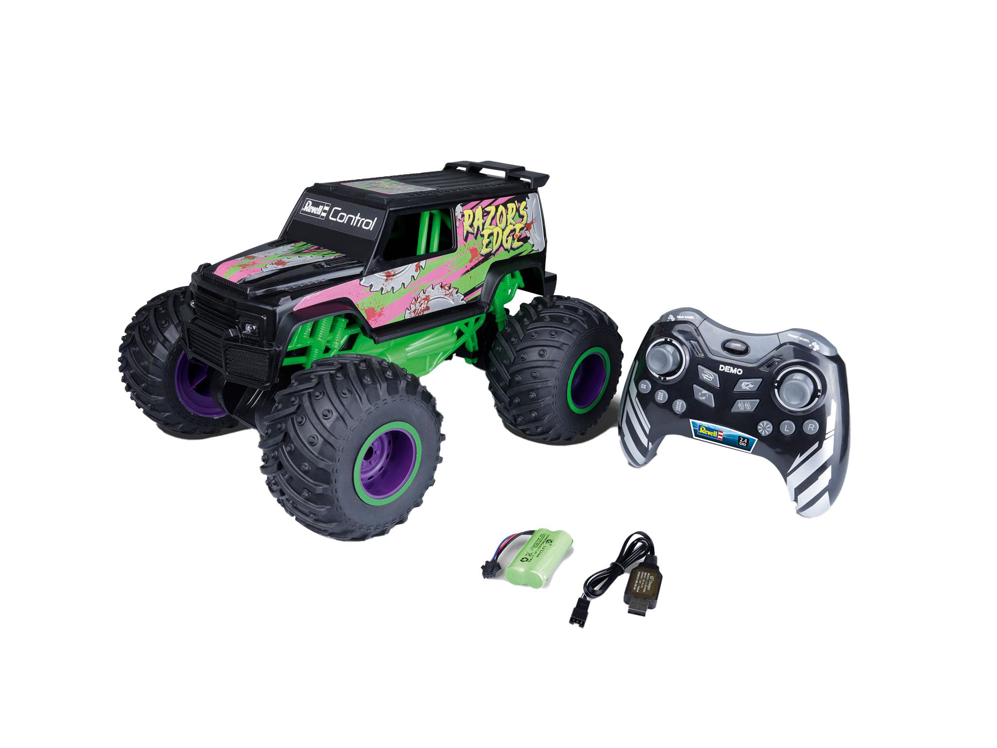 Camión monstruo RC "Razor's Edge"
