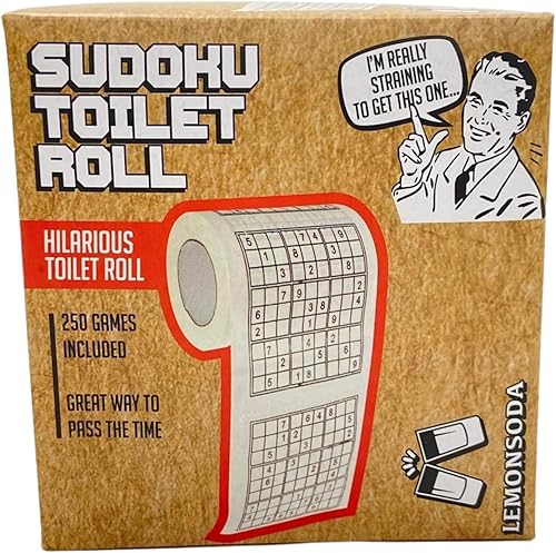 Miniatura 5 de LEMONSODA Papel higiénico divertido (Sudoku)