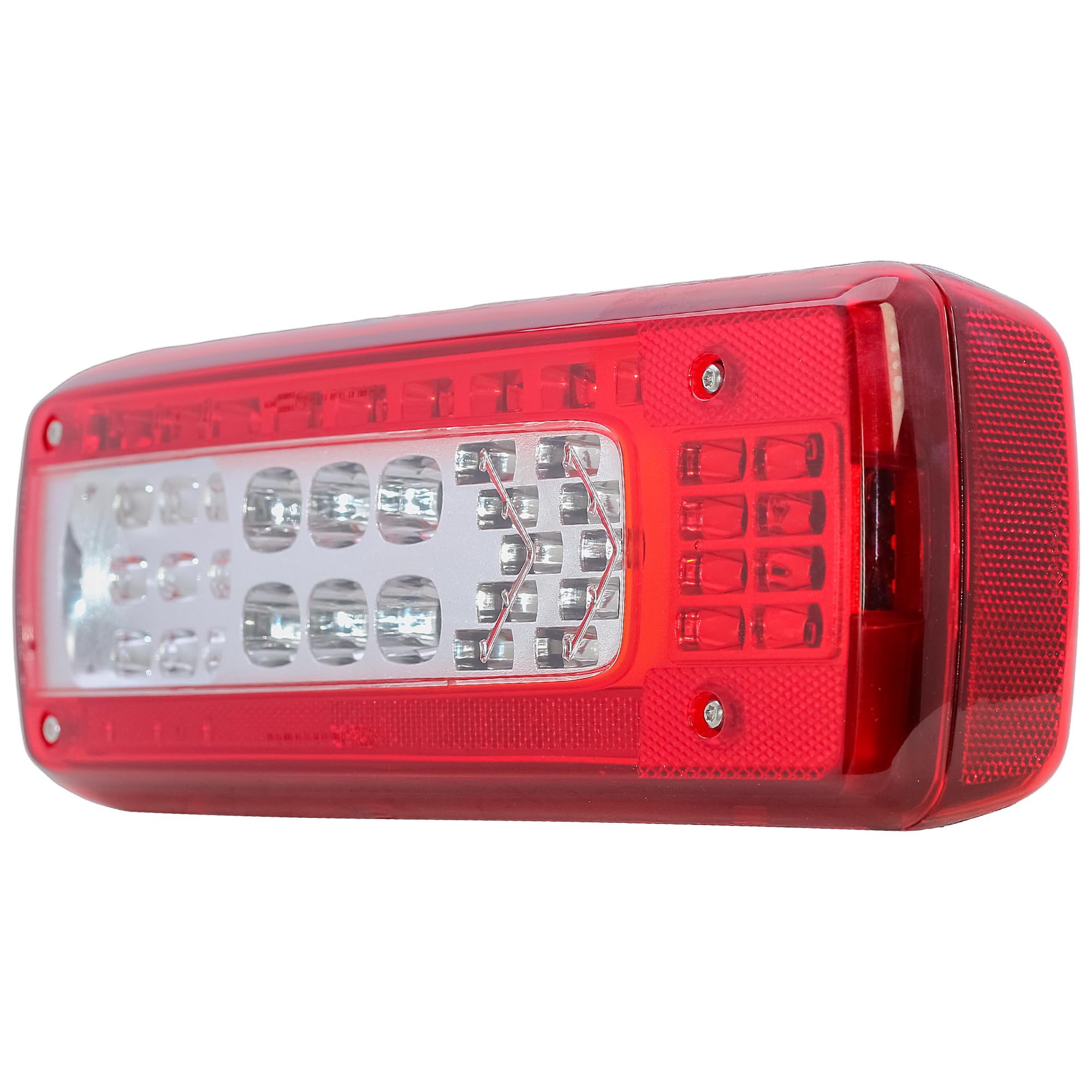 LONGLING Fanale posteriore destro a LED, 24 V, luce posteriore corta, per camion VOLVO FH FM FL FE Renault Camion Modelli T K D C