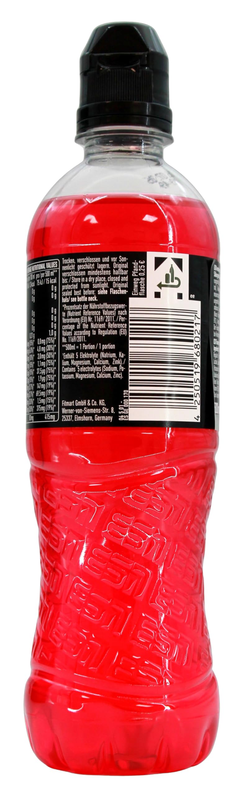 ESN Hydro Charge Iso Drink Cherry Flavor, 6er Pack (6 x 0.5 l) EINWEG