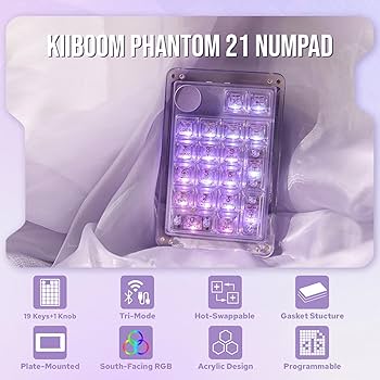 KiiBOOM Phantom 21 メカニカルテンキー KiiBOOM Phantom 21
