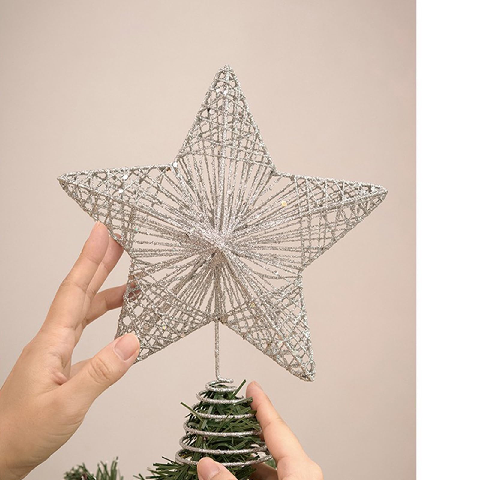 Amazon.co.jp: クリスマスツリー デコレーション スター アクセサリー