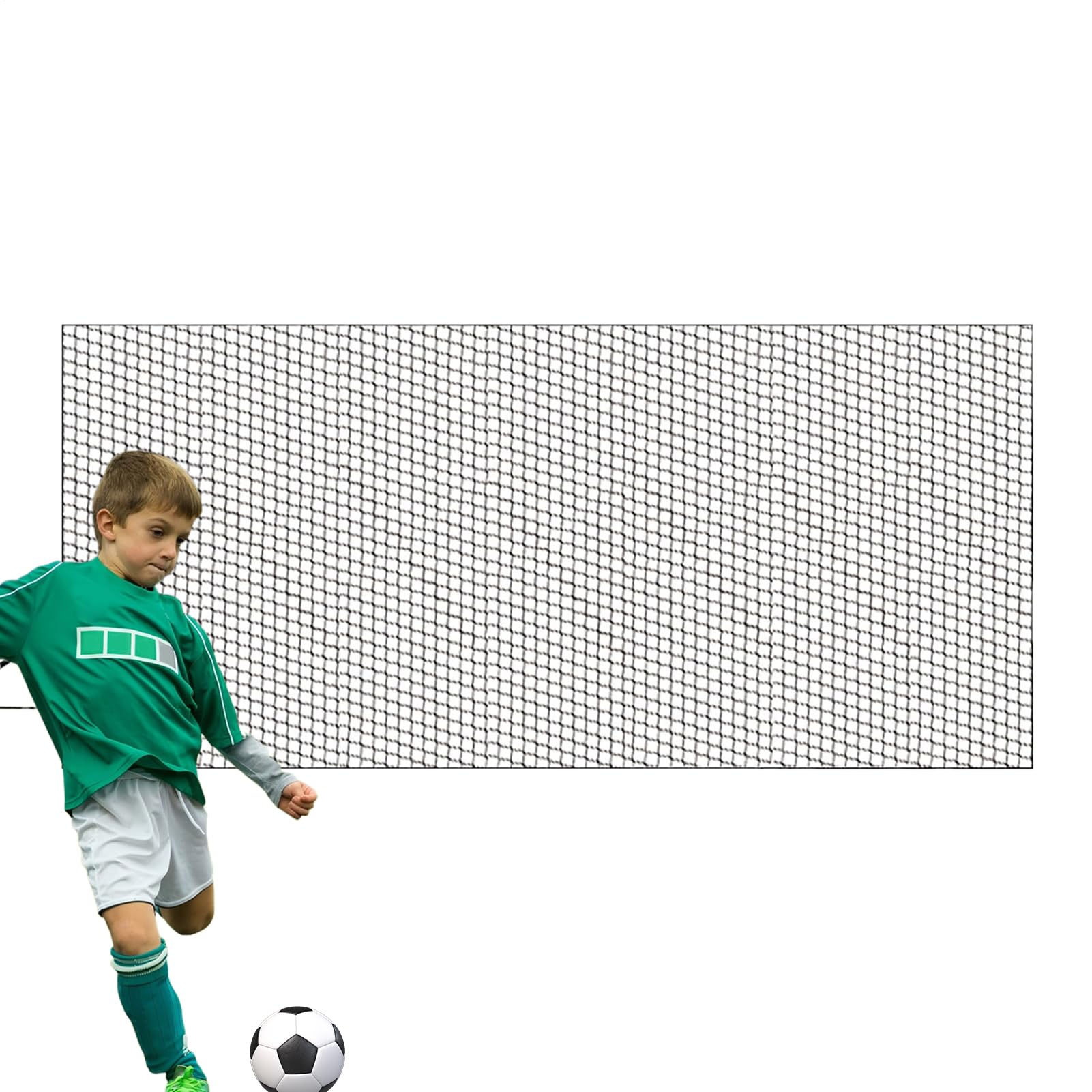 Sport Ball Nett | Nylon Practice Barrier Weather Proof | Ball Hitting Netting, Sports Practice Netting for Football, Garden, Basketball Use