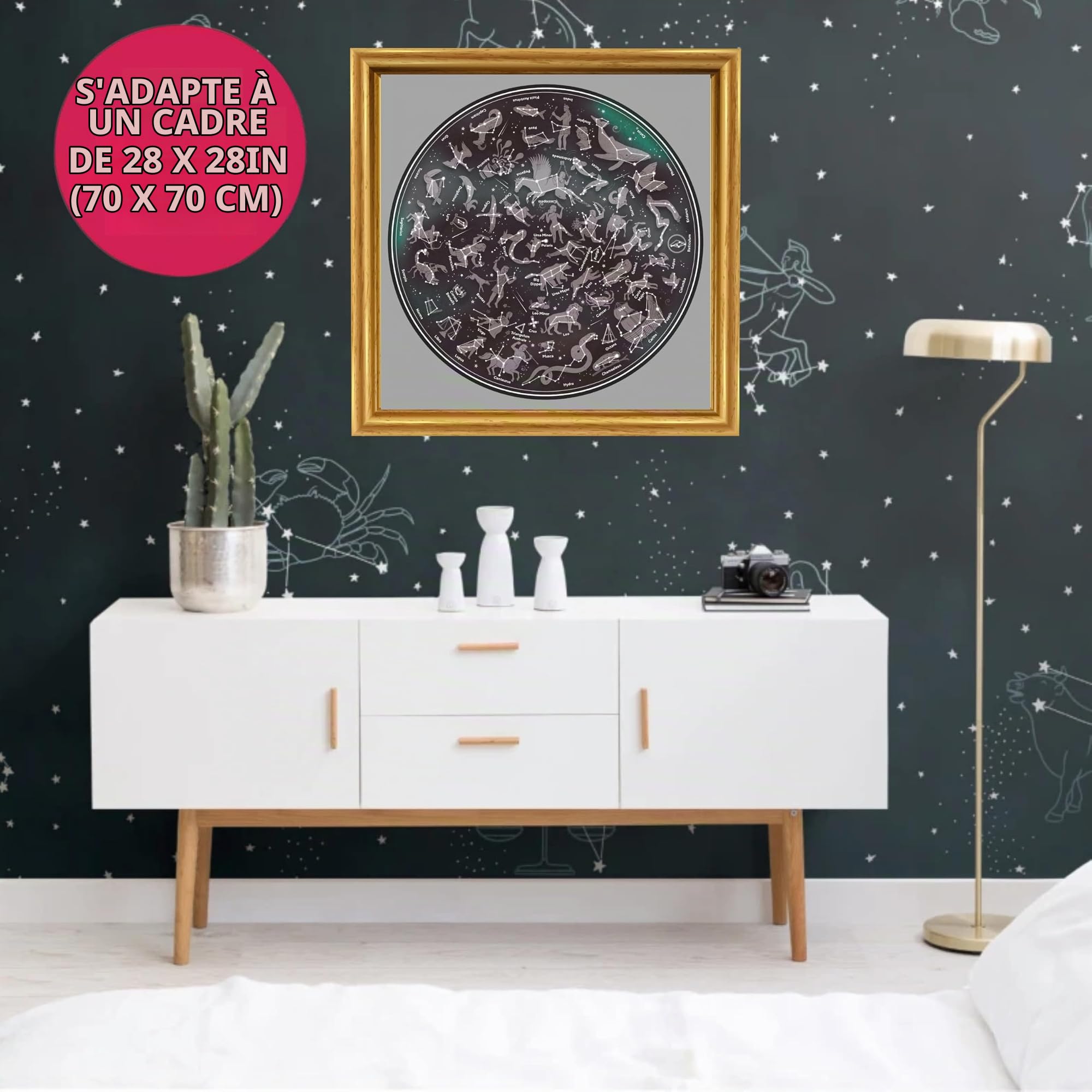 Ridley's JIG057 Map of the Stars Jigsaw Puzzle, Multicoloured, 1000 Pieces