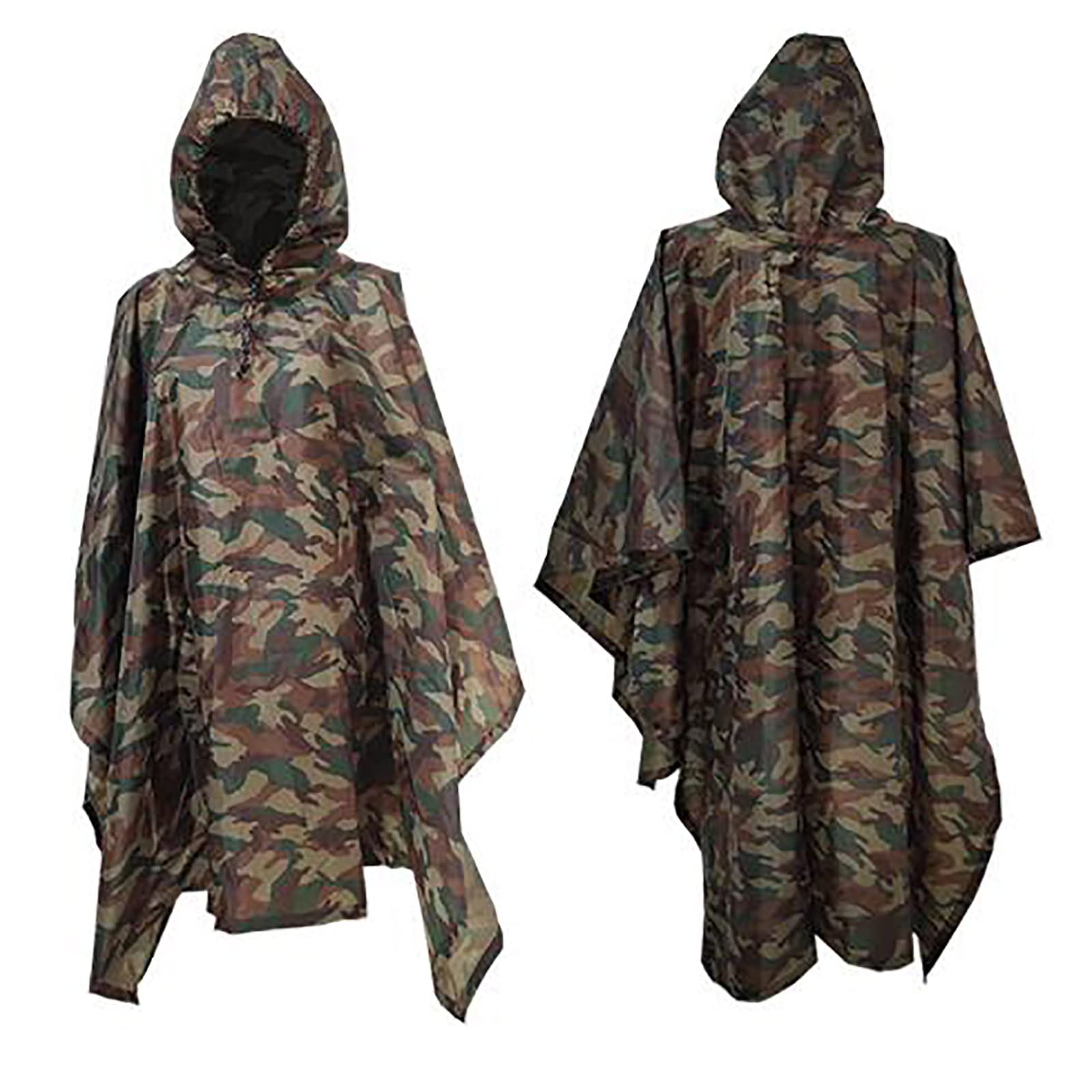 Poncho de Pluie Multifonctionnel 3 en 1 Imperméable pour Vélo Randonnée Camping Activités de Plein Air