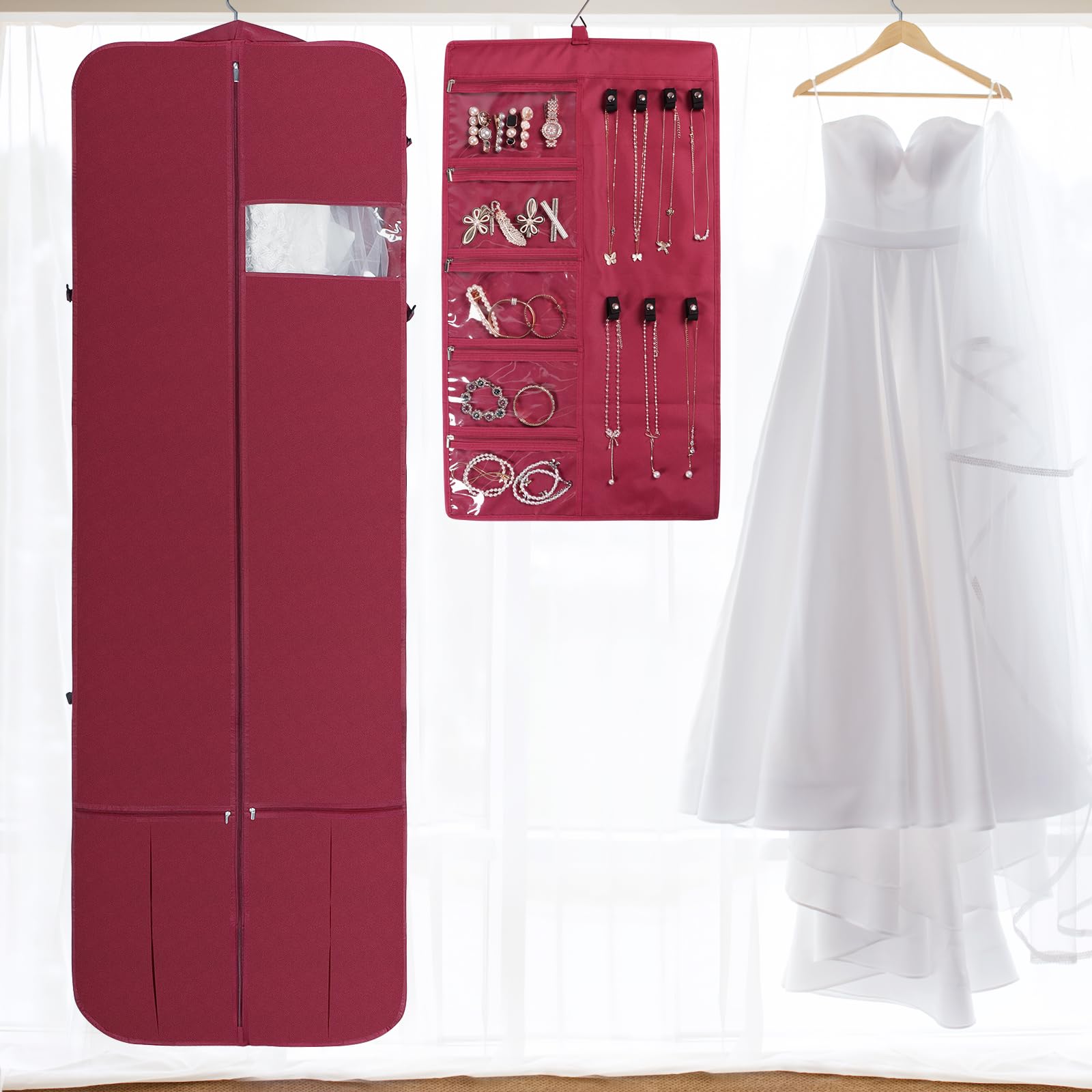 how to fold a bridesmaid dress for travel KEEGH Wedding Garment Bag – 72