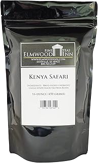 Elmwood Inn Fine Teas, Kenyan Safari Black Tea, 16-Ounce Pouch