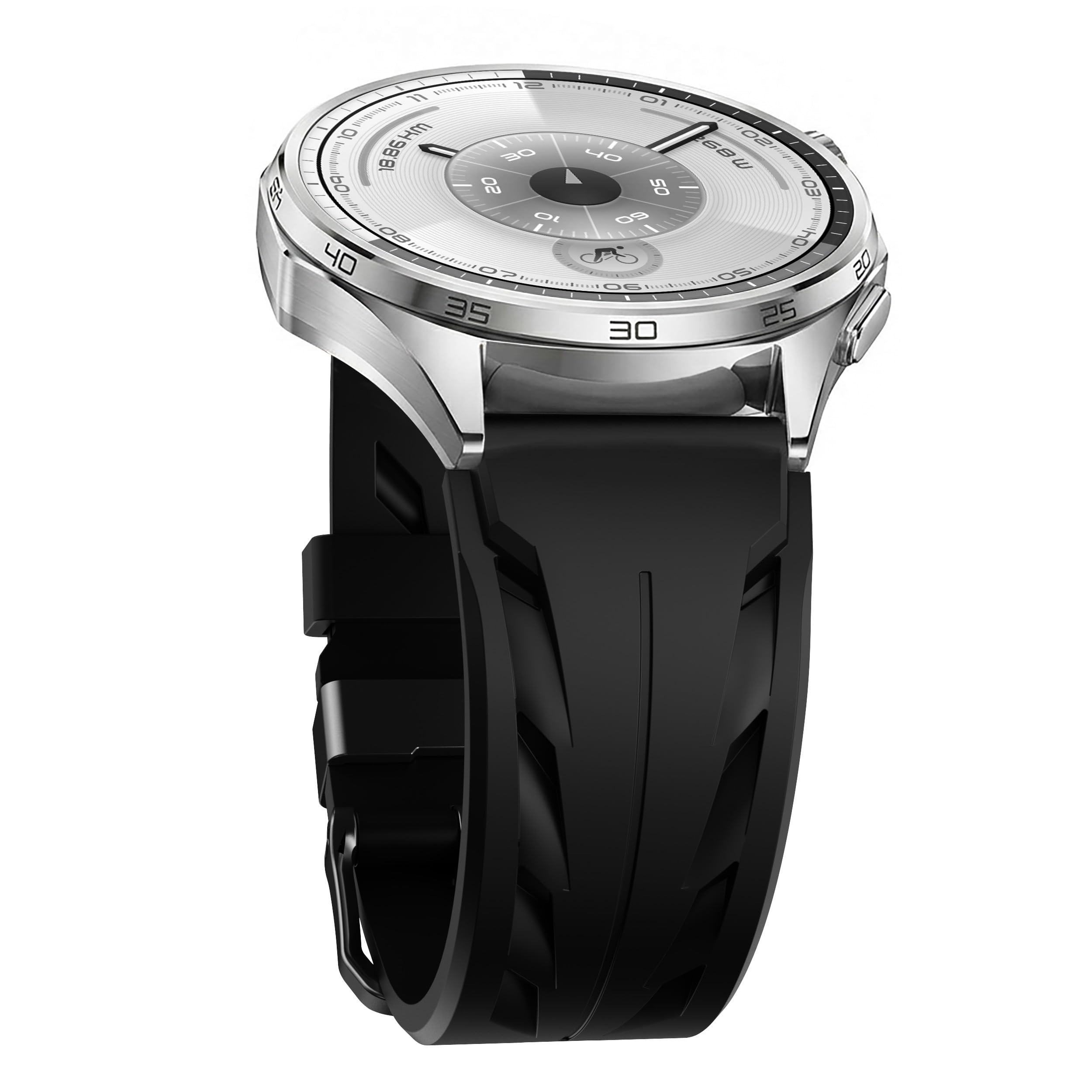 22mm Skin-friendly Silicone Watch Straps Compatible with Huawei Watch GT 6/5/4 Bands，Multi-vent Texture Strap Compatible with Garmin Garmin Venu 4/3/2 Band(Not Include Watch)