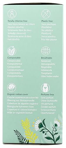 Miniatura 4 de Natracare Forros de calzones estilo tanga natural, paquete de 30