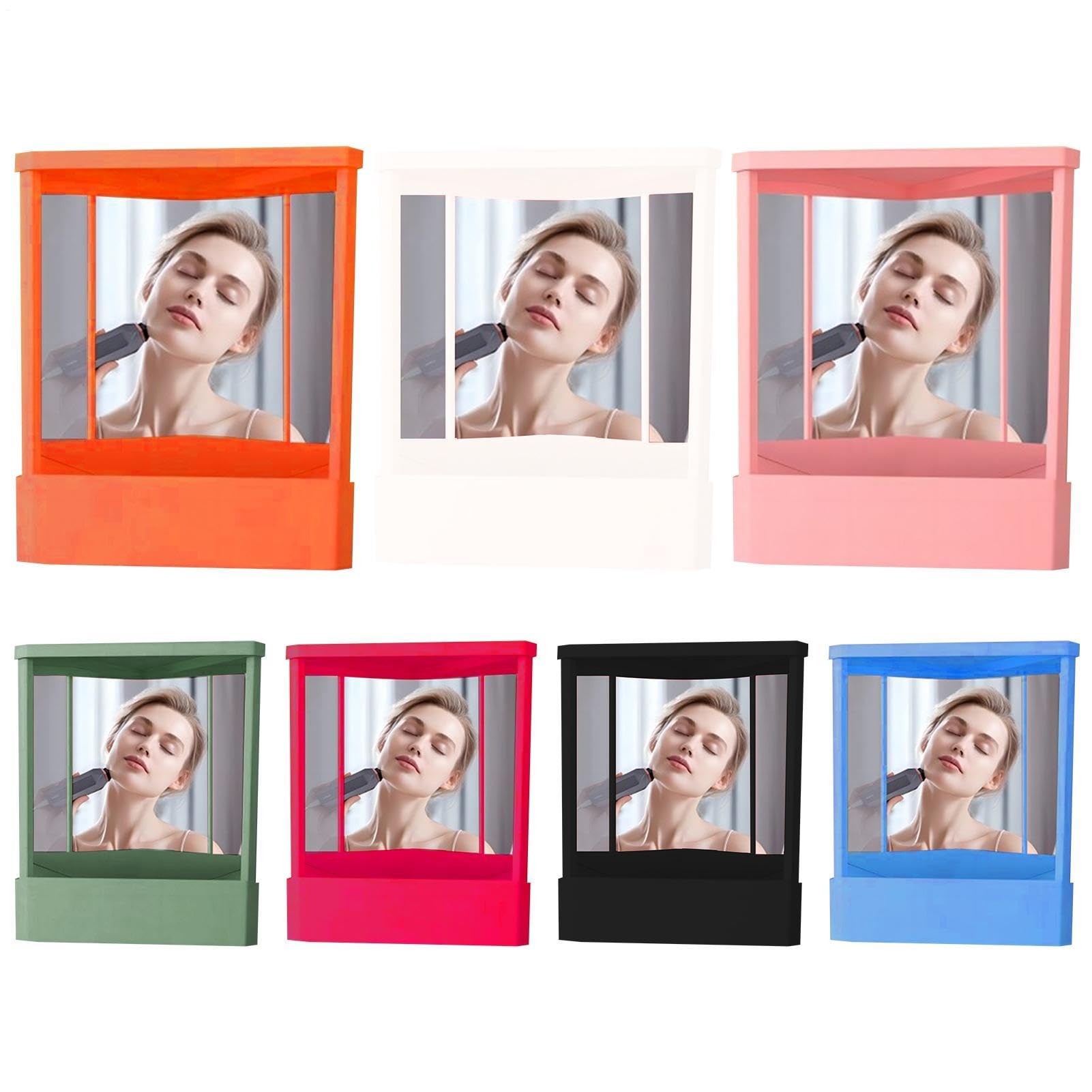 Espejo de belleza no reversible ideal para un corte de pelo preciso con reflejo de imagen real