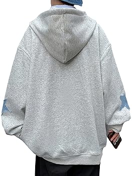 Amazon.com: Coduop Hoodie Sweatshirt for Men Full Zip Up