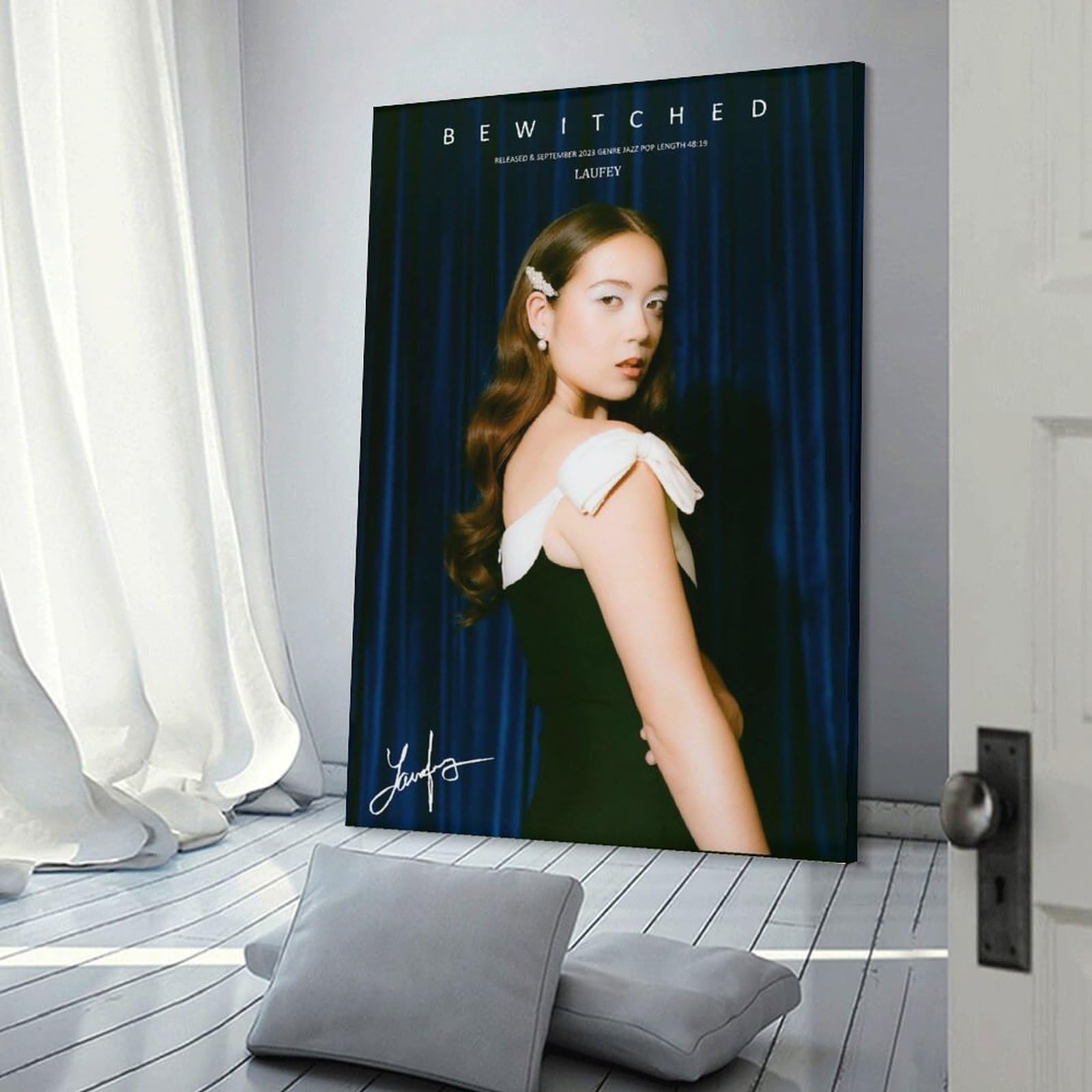 Laufey - Póster decorativo para pared, decoración de habitación, estética, deportes, paisaje, oficina, habitación, regalo, 24 x 36 pulgadas (23.6 x 35.4 in), estilo sin marco, 11