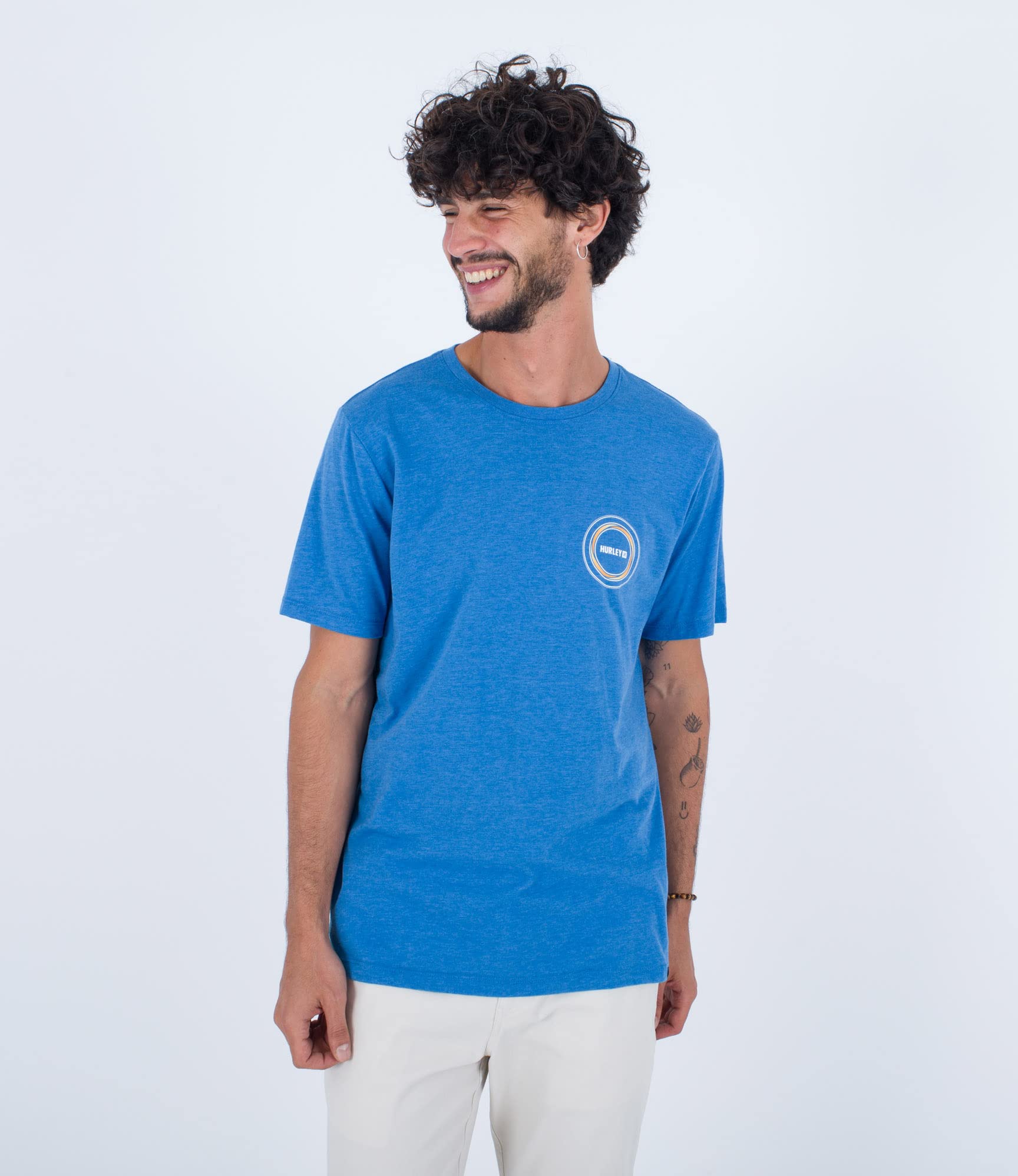 Hurley Men's Evd Whirlpool T Shirt, H4026, S UK