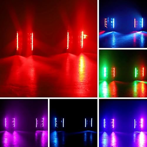 Miniatura 2 de 4 piezas de luz de cabeza móvil de araña de 8 x 10 W haz de luces de DJ RGBW activado por sonido y control DMX-512 para fiesta pub festival