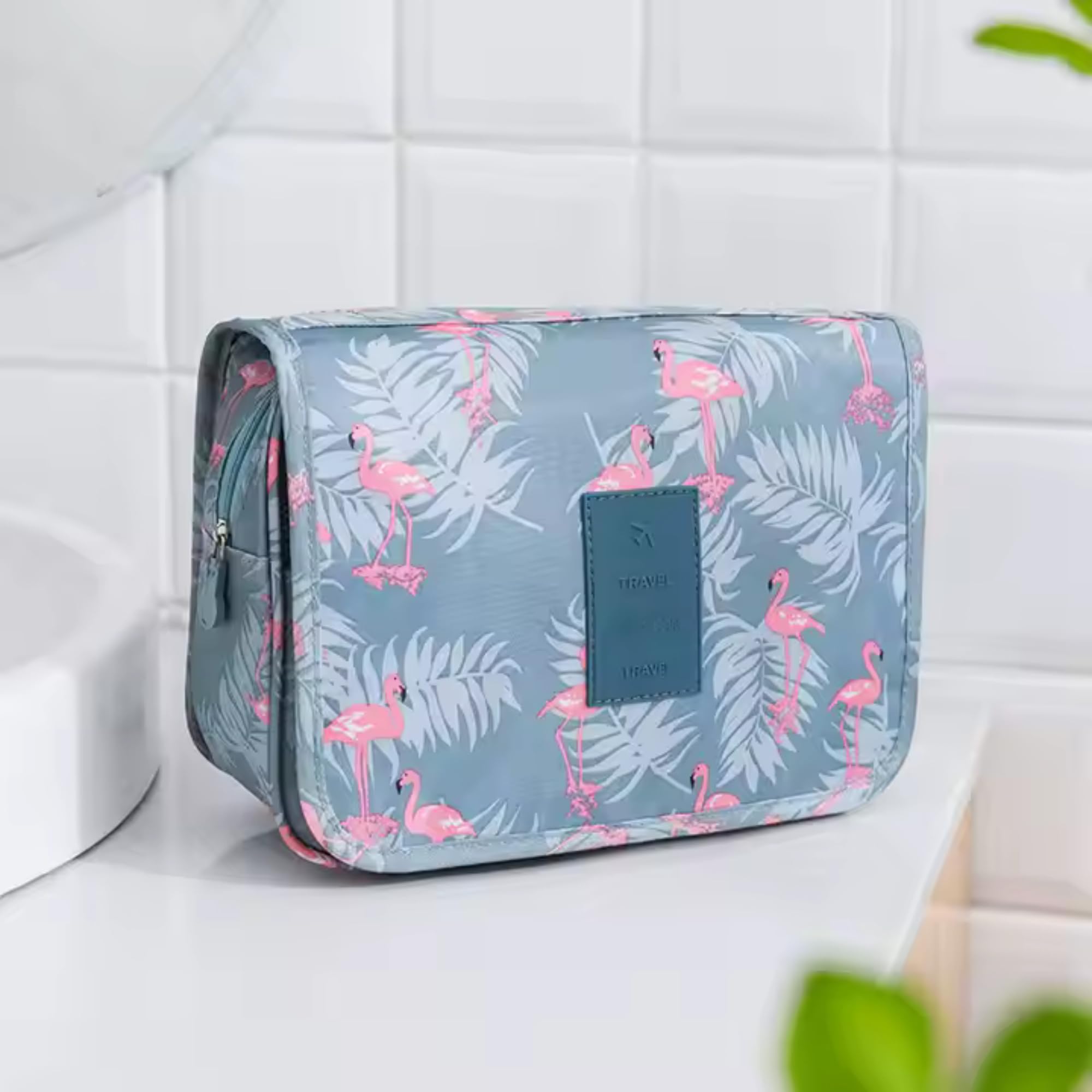 Neceser Viaje Colgante Impermeable Mujer, Viene con 2 Bolsas de Almacenamiento de Regalo, Neceser Mujer, Bolso Maquillaje, Bolsa de Aseo para Viajes Compacto, Ideal como Accesorios de Viajes