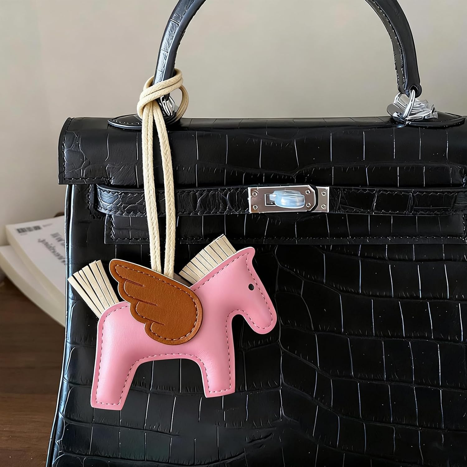 Bag Charms for Handbags Leather Purse Charms for Women - Image 4