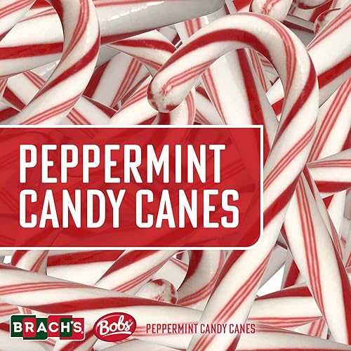 Miniatura 3 de Brach's Bastones de caramelo de menta roja y blanca, 12 unidades