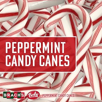 Brach's Red and White Peppermint Candy Canes, 12 ct