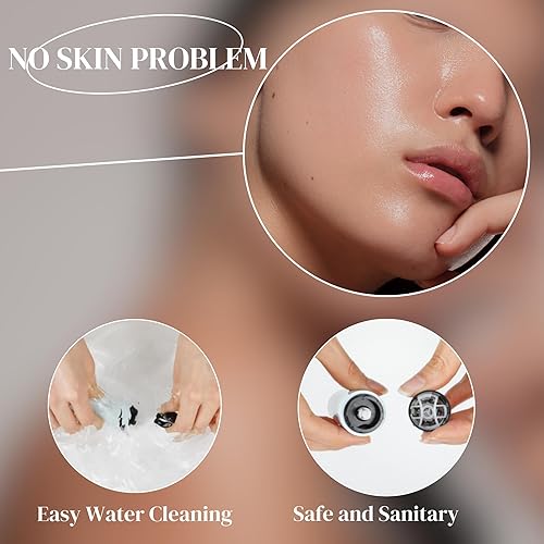 Miniatura 6 de Removedor de vello impecable, dispositivo de depilación facial K-Beauty prémium y afeitadora facial (blanco)