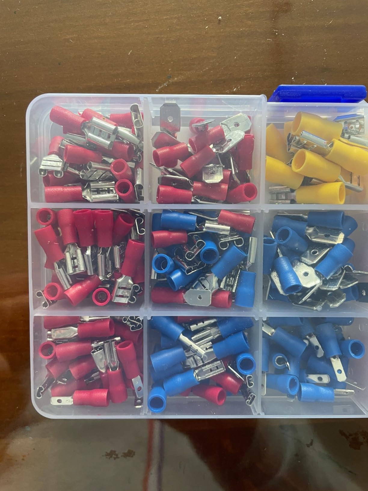 150 Pcs Anneau Électrique Fil de Connecteur de Câble à Sertir en Laiton, Kit D'assortiment
