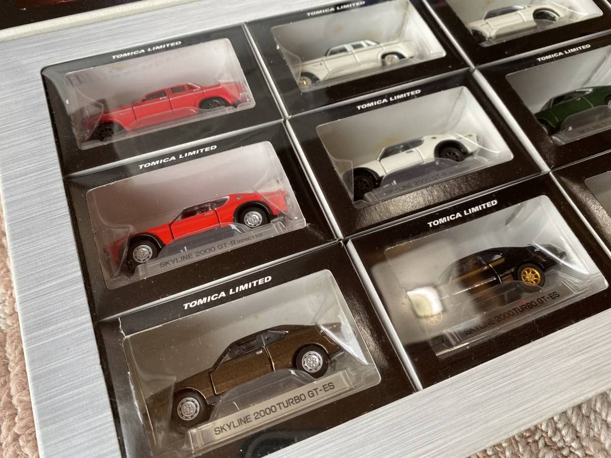 トミカリミテッド（絶版品）ニッサンスカイライン　Vol.1 12台セット トミカリミテッド（絶版品）ニッサンスカイライン Vol.1 12台