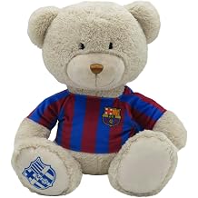 CYPBRANDS FC Barcelona Plush Bear Doll 35 cm Bar a T-Shirt Beige Official Product