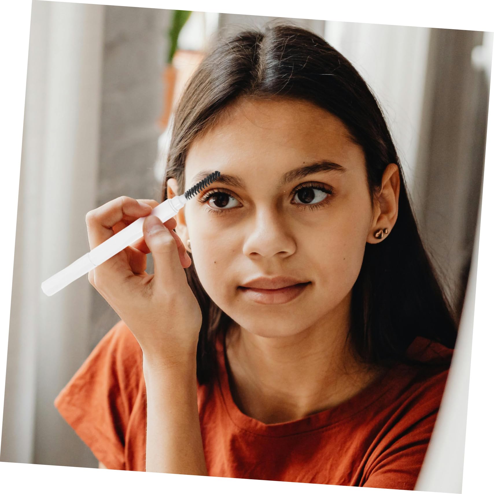 Ipetboom Eyebrow Comb Lash Brush Dual-ended Makeup Tool Beauty Kit Compact Easy to Use