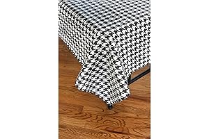 Havana Houndstooth Table Cover (54" x 108")